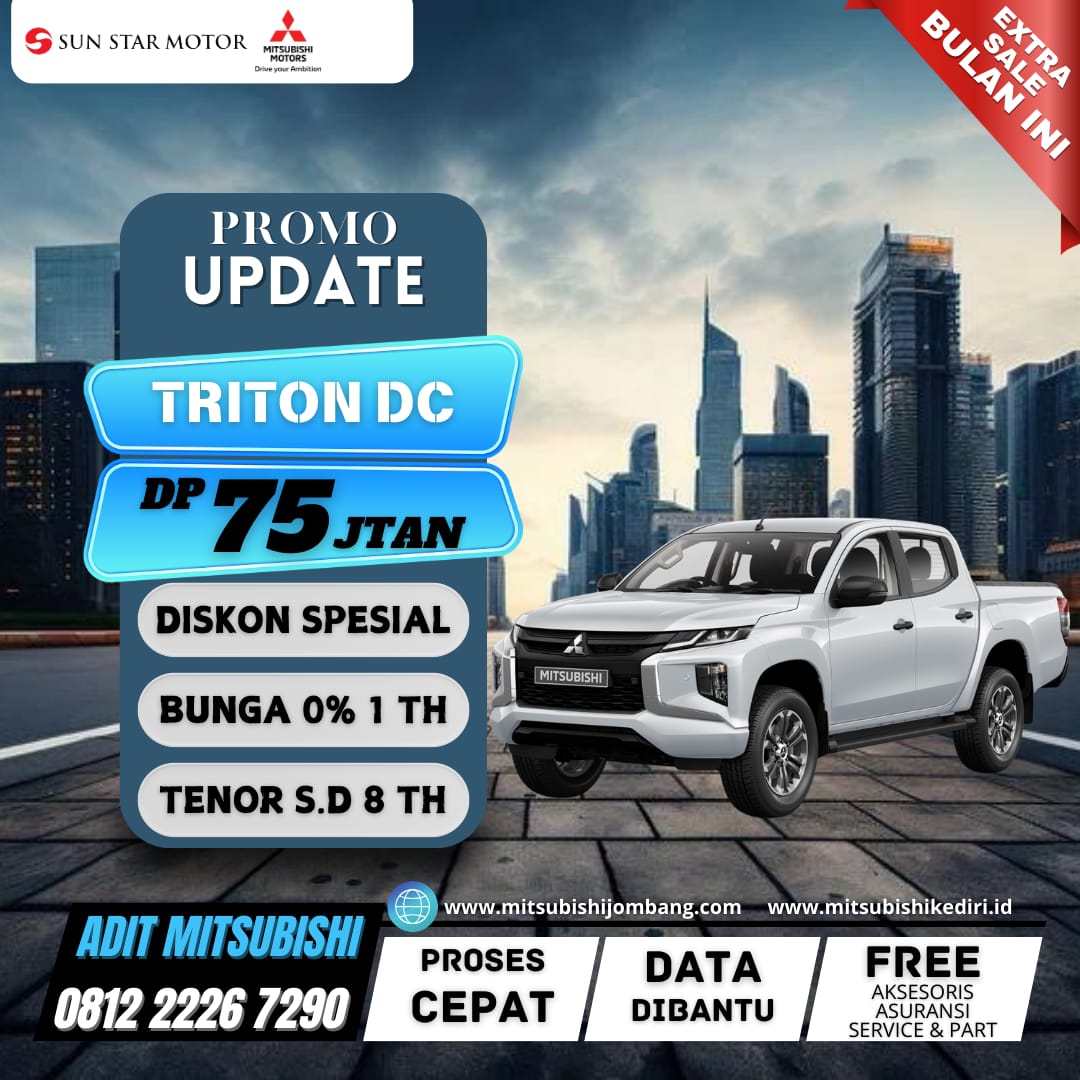 Promo Special Mitsubishi Triton DC