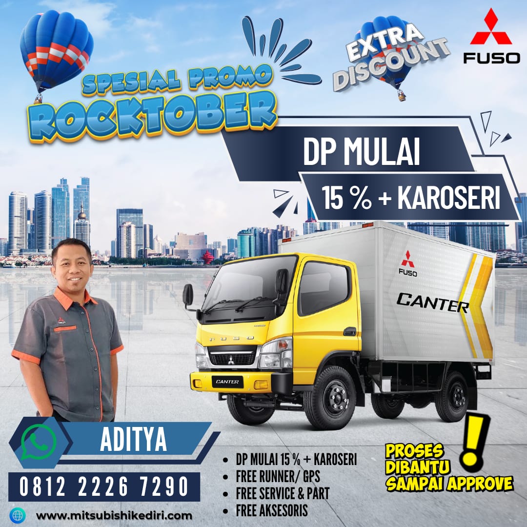 Kredit Murah Mitsubishi Canter Jombang 2025